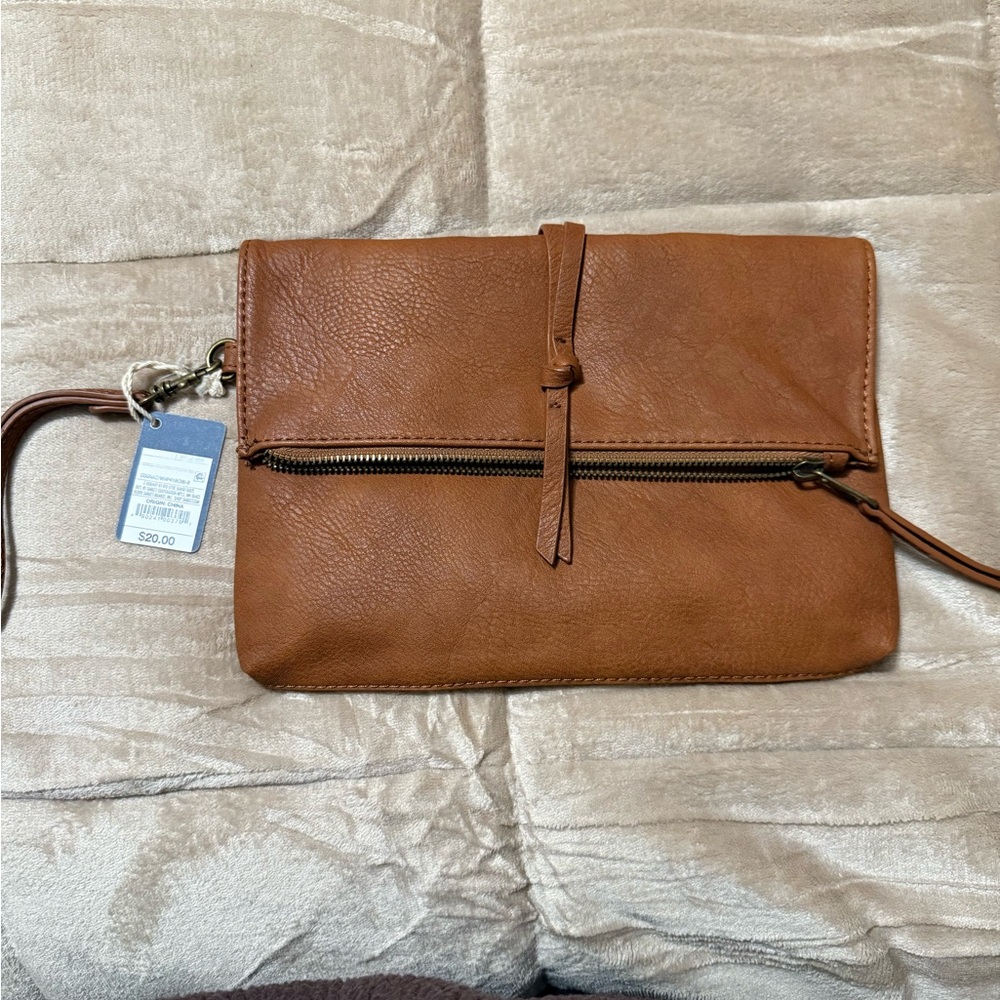Brown Leather Men's Bag